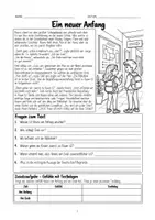 Vorschau - Arbeitsblätter - Fit für Klasse 5 – Lesetraining: 10 Texte mit Übungen und Lösungen für den Übergang - Seite 2