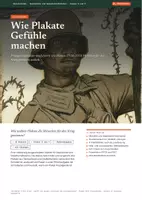 Vorschau - Stundenentwürfe - Propagandaplakate im Ersten Weltkrieg analysieren: Einzelstunde mit Medienkompass | Klasse 8 und 9 - Deckblatt