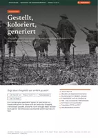 Vorschau - Stundenentwürfe - Kriegsbilder prüfen: gestellt, koloriert, KI-generiert | Erster Weltkrieg und Medienkompass | Klasse 8 und 9 - Deckblatt