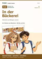 Vorschau - Stundenentwürfe - DaZ A1: Ein Frühstück zum Mitnehmen – Comic, Aufgaben und Lösungen - Deckblatt