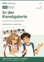 Vorschau - Stundenentwürfe - DaZ A1: Ein Bild voller Farben – Comic, Aufgaben und Lösungen - Deckblatt