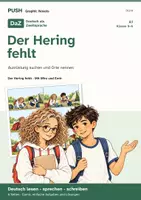 Vorschau - Stundenentwürfe - DaZ A1: Der Hering fehlt – Comic, Aufgaben und Lösungen - Deckblatt