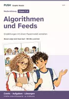 Vorschau - Stundenentwürfe - Warum zeigt mein Feed das? Comic mit Aufgaben und Lösungen, Kl. 7–8 - Deckblatt
