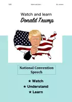 Vorschau - Arbeitsblätter - Watch and Learn DONALD TRUMP - Deckblatt