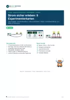 Vorschau - Experimente - Stromkreis, Reihen- und Parallelschaltung – 9 Experimente mit Labornetzgerät (Physik Klasse 8/9) - Seite 2