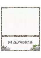 Vorschau - Unterrichtsreihen - Stationsarbeit - Die Zauneidechse - Seite 1