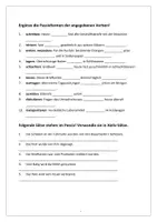 Vorschau - Arbeitsblätter - Aktiv - Passiv Übung für den täglichen Unterricht - Seite 1