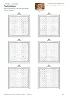 Vorschau - Mal- und Bastelvorlagen - Pixel-Anhänger basteln im Advent | Kunst und Informatik | Vorlagen mit Anleitung | Klasse 3–4 | kostenlos - Seite 3
