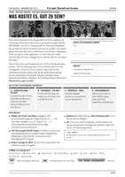 Vorschau - Unterrichtsreihen - Der gute Mensch von Sezuan (Bertolt Brecht): Lesetagebuch mit Medienkompass und Werkstatt | Jahrgangsstufe 12/13 - Seite 1