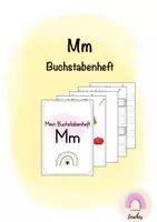 Vorschau - Arbeitsblätter - Buchstabenheft Mm - Buchstabeneinführung - Deckblatt