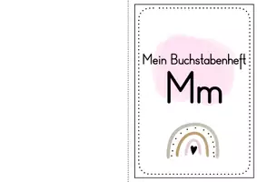 Vorschau - Arbeitsblätter - Buchstabenheft Mm - Buchstabeneinführung - Seite 2