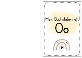 Vorschau - Arbeitsblätter - Buchstabenheft Oo - Buchstabeneinführung - Seite 2