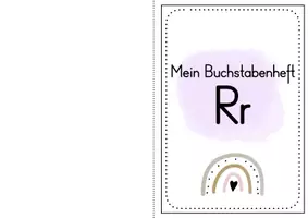 Vorschau - Arbeitsblätter - Buchstabenheft Rr - Buchstabeneinführung - Seite 2
