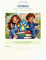 Vorschau - Arbeitsblätter - Deutsch 5/6. Klasse Mittelschule Bayern: Verben - Deckblatt