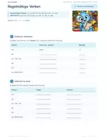 Vorschau - Arbeitsblätter - Deutsch 5/6. Klasse Mittelschule Bayern: Präsens - Seite 2