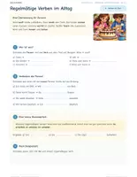 Vorschau - Arbeitsblätter - Deutsch 5/6. Klasse Mittelschule Bayern: Präsens - Seite 3