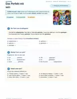 Vorschau - Arbeitsblätter - Deutsch 6. Klasse Mittelschule Bayern: Perfekt - Seite 3