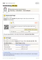 Vorschau - Arbeitsblätter - Deutsch schreiben im KI-Chat (DaZ): Verabredung mit Lina – Kl. 4–6 - Seite 2