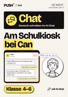 Vorschau - Arbeitsblätter - Deutsch schreiben im KI-Chat (DaZ): Am Schulkiosk einkaufen – Kl. 4–6 - Deckblatt