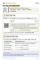 Vorschau - Arbeitsblätter - Deutsch schreiben im KI-Chat (DaZ): Weg zum Sekretariat – Kl. 4–6 - Seite 2