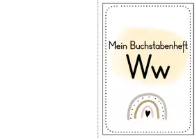 Vorschau - Arbeitsblätter - Buchstabenheft Ww - Buchstabeneinführung - Seite 2