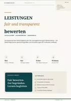 Vorschau - Unterrichtsreihen - Leistungen fair und transparent bewerten – Referendariat | Leistungsbewertung, Kriterienraster, Feedback & Bewertungsbogen - Deckblatt