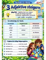 Vorschau - Arbeitsblätter - Deutsch 5/6. Klasse Mittelschule Bayern: Adjektive - Seite 3