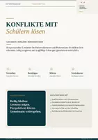 Vorschau - Unterrichtsreihen - Classroom Management & Unterrichtsstörungen meistern | 5 Praxishefte für Lehrer im Referendariat - Seite 1