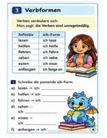 Vorschau - Arbeitsblätter - Deutsch 5/6. Klasse Mittelschule Bayern: Verben - Seite 3