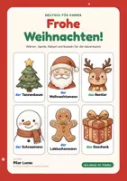 Vista previa - Unidades / Secuencias / Situaciones de Aprendizaje - Frohe_Weihnachten_Kinder_Deutsch mit Pilar - Portada