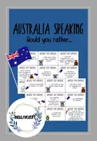 Vorschau - Spiele - Would you rather - Australia edition - Speaking Activity - Deckblatt