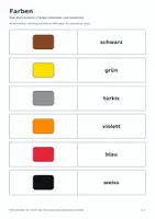 Vorschau - Arbeitsblätter - Domino_Farben - Deckblatt