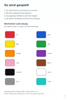 Vorschau - Arbeitsblätter - Domino_Farben - Seite 2