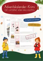 Vorschau - Arbeitsblätter - Adventskalender-Krimi Nordseeinsel | Detektivgeschichte | differenziert - Deckblatt
