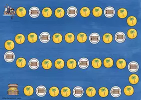 Vorschau - Spiele - Akkusativ- Auf Schatzsuche mit dem Piraten - Deckblatt