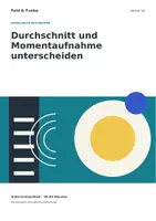Vorschau - Arbeitsblätter - Durchschnitt und Momentaufnahme unterscheiden | Physik Klasse 7/8 | Experiment und Arbeitsblätter - Deckblatt