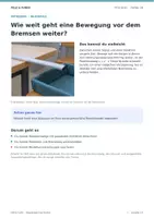 Vorschau - Arbeitsblätter - Reaktionsweg als Modell berechnen | Physik Klasse 7/8 | Experiment und Arbeitsblätter - Seite 1