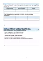 Vorschau - Arbeitsblätter - Mathematikprobe Klasse 4 Übungsprobe zu Stellenwerten, Punkt vor Strich, Fehlersuche und Dreierkette, mit Lösungen Klasse 4 - Seite 3
