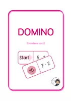 Vorschau - Spiele - Materialpaket Malreihen-Dominos - Seite 1