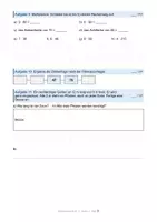 Vorschau - Arbeitsblätter - Mathematikprobe Klasse 4 Übungsprobe mit erhöhtem Anspruch: Zahlen bis 1000, Fachbegriffe, Skizze und mehrschrittige Sachaufgaben, mit Lösungen Klasse 4 - Seite 3