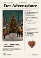 Vista previa - Unidades / Secuencias / Situaciones de Aprendizaje - Weihnachtsbraeuche_Lesen_B2_Der_Adventsbote_Lueckentexte_5 Zeitungsartikel - Portada