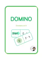 Vorschau - Spiele - Malreihen-Domino Einmaleins von 4 - Deckblatt