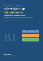 Vista previa - Unidades / Secuencias / Situaciones de Aprendizaje - Schreiben B1 Goethe-Zertifikat: Die Formeln – Vorlagen für Teil 1, 2 und 3 | DaF für Spanischsprachige - Portada