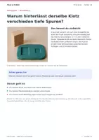Vorschau - Arbeitsblätter - Druck durch Kraft und Fläche erklären | Physik Klasse 7/8 | Experiment und Arbeitsblätter - Seite 1