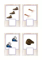 Vista previa - Tarjetas / Manipulativos - Grafía de cantidades 1-3 (océano) - página 3