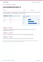 Vorschau - Test - Lernzielkontrolle Kräfte Druck und Auftrieb | Physik Klasse 7/8 | Test A/B mit Lösungen - Seite 1