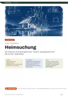 Vorschau - Klassenarbeiten - Heimsuchung (Jenny Erpenbeck): Klausurpaket mit 4 Klausuren und Erwartungshorizonten | Jahrgangsstufe 12/13 - Deckblatt