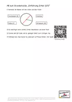 Vorschau - Arbeitsblätter - Einführung Zirkel - 3 ABs mit QR Code zu 3 Lernvideos - Seite 2