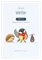Vorschau - Stundenentwürfe - Wachsendes Materialpaket | Tiere im Winter | Klassen 2, 3 & 4 | Stationenlernen, Poster, Spiele, u.v.m. - Seite 1