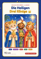 Vista previa - Unidades / Secuencias / Situaciones de Aprendizaje - Die_Heiligen_Drei_Koenige_Kinder-Arbeitsblätter: Lesen, Rätsel, Sternsinger & Krone basteln | DaF Kinder A1–A2 - Portada